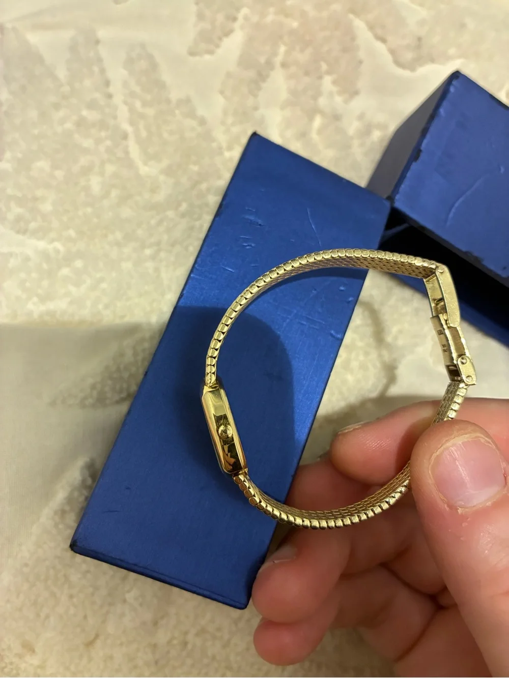 Vintage 14k yellow gold Omega ladies watch